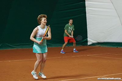 Открытое зимнее первенство Санкт-Петербурга по теннису среди любителей. 26 февраля - 1 марта 2015 г.